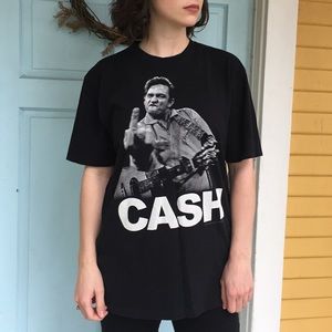 Johnny Cash T-shirt || Band Graphic Tee